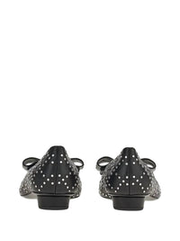 Salvatore Ferragamo - Women's Viva Rhinestone-embellished Flat Pumps