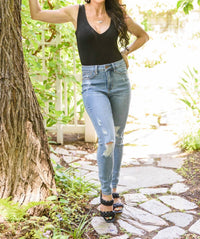 Mittoshop - Live to Love Deep V Bodysuit