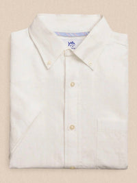Southern Tide - Fort Fisher Textured Short Sleeve Sport Shirt