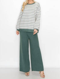 Joh - Shala Check Knitted Sweater