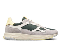 CLAE Men's Zuma Sneakers in quiet grey forest wax yellow - men's sneaker