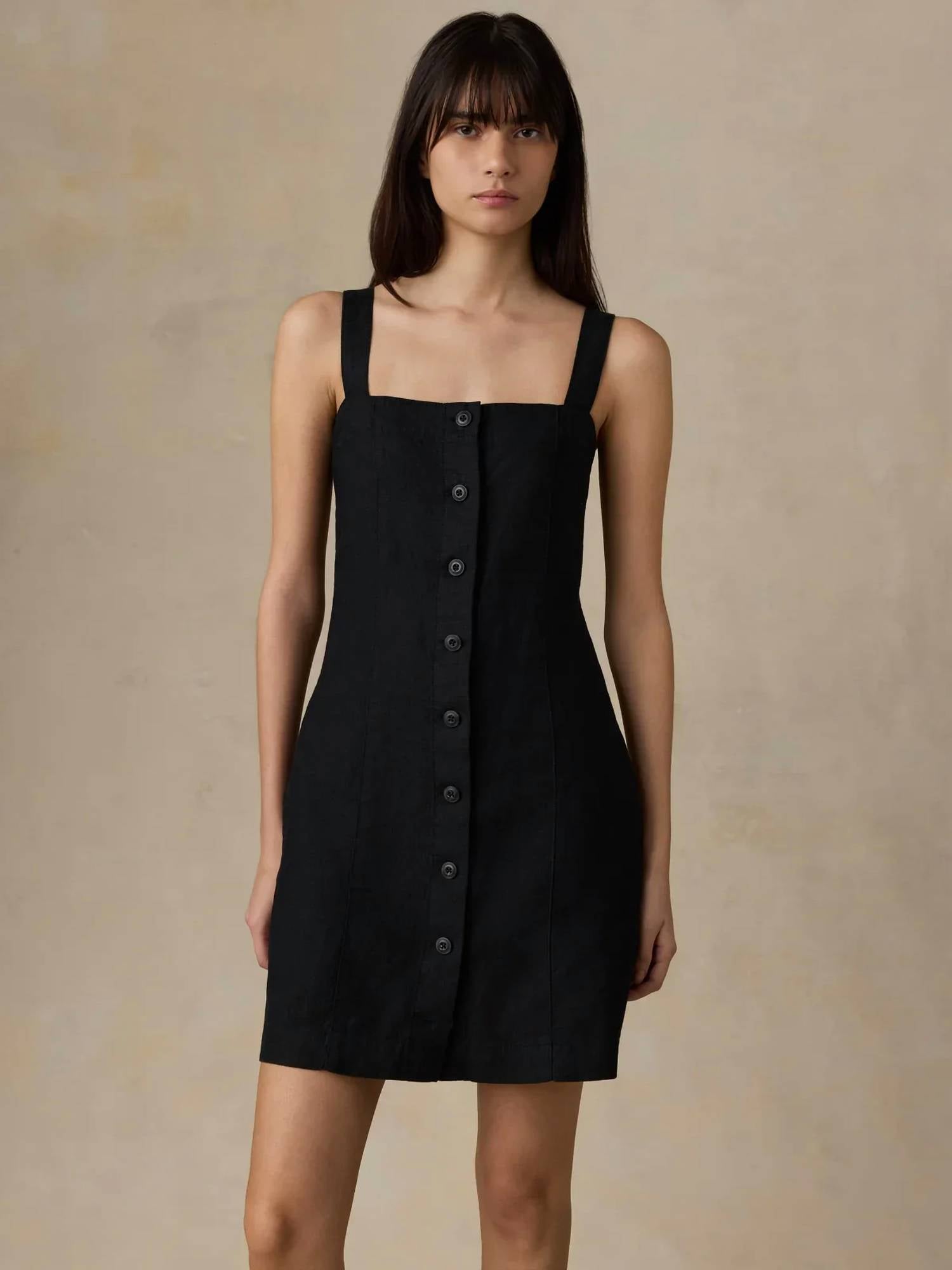 Faherty - Sun Strider Linen Miley Dress