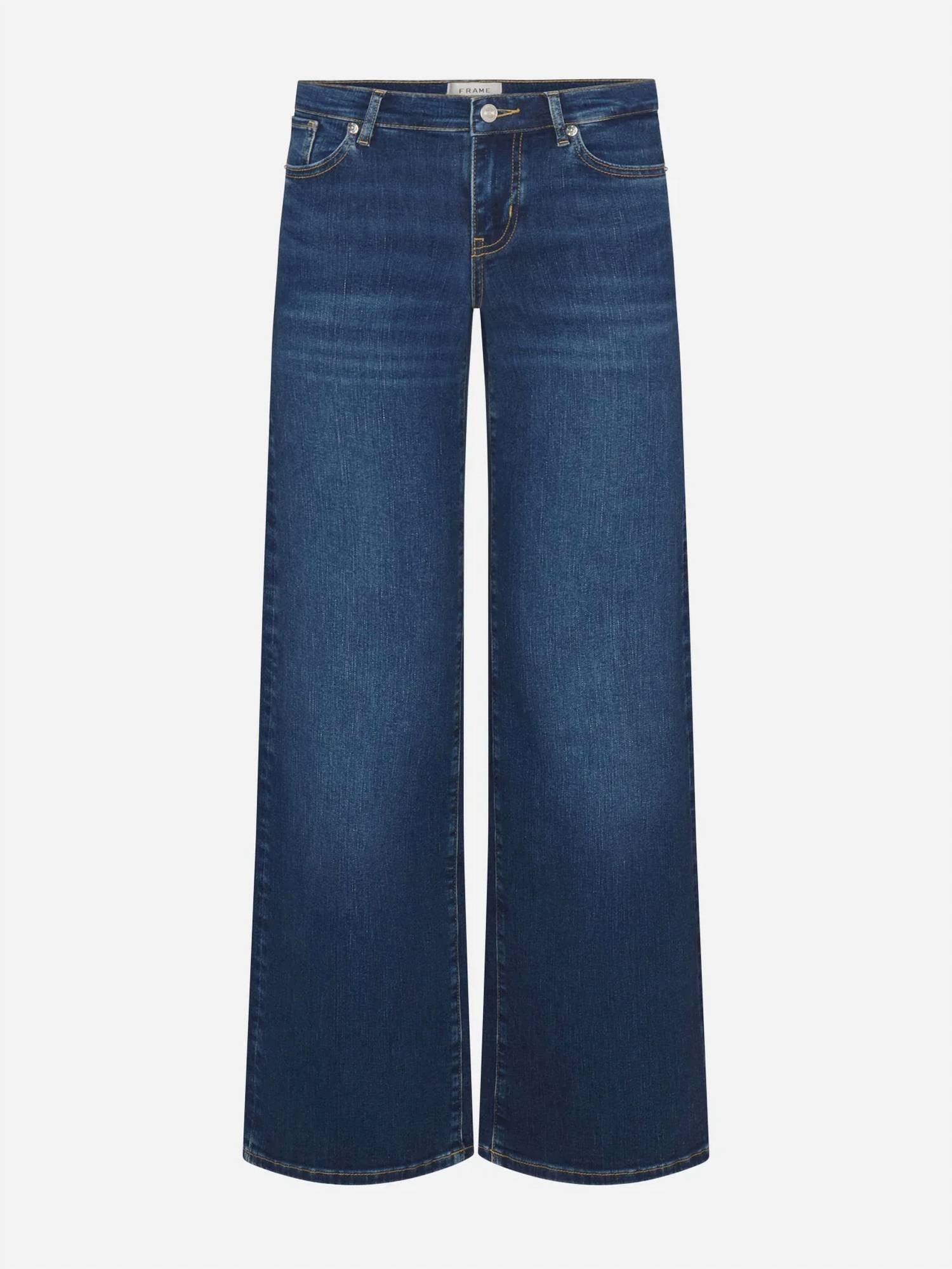 Frame - Low Rise Le Slim Palazzo Jeans
