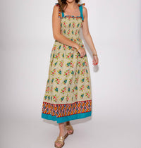 Thml - Women's Blossom Breeze Smocked Midi Dress