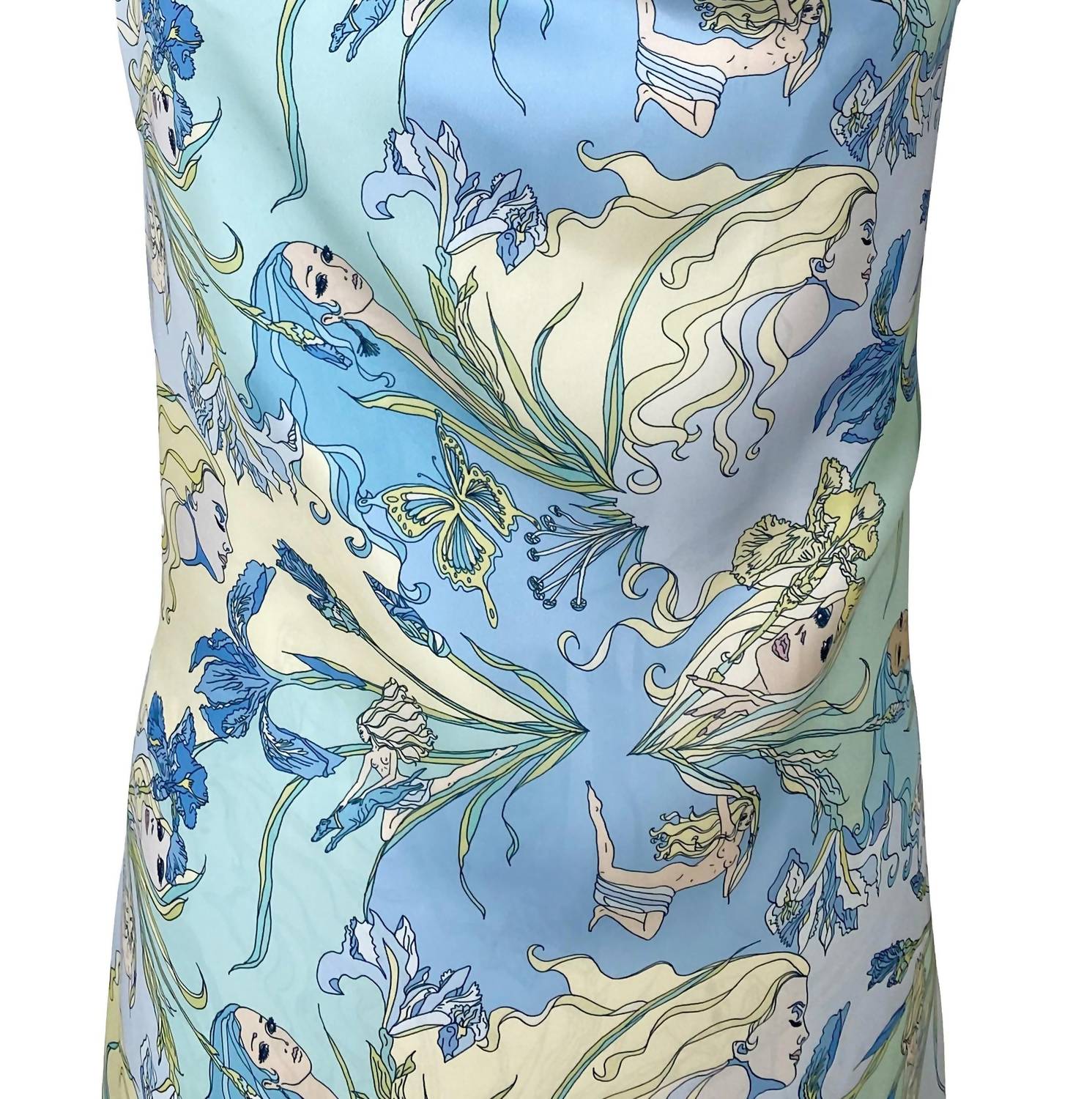 Candice Held - Helena Reversible Satin Midi Slip Dress