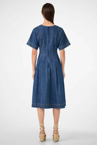 Trina Turk - Ashe 2 Short-sleeve Denim Dress