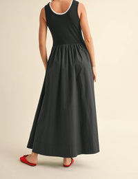Miou Muse - Trim Maxi Dress