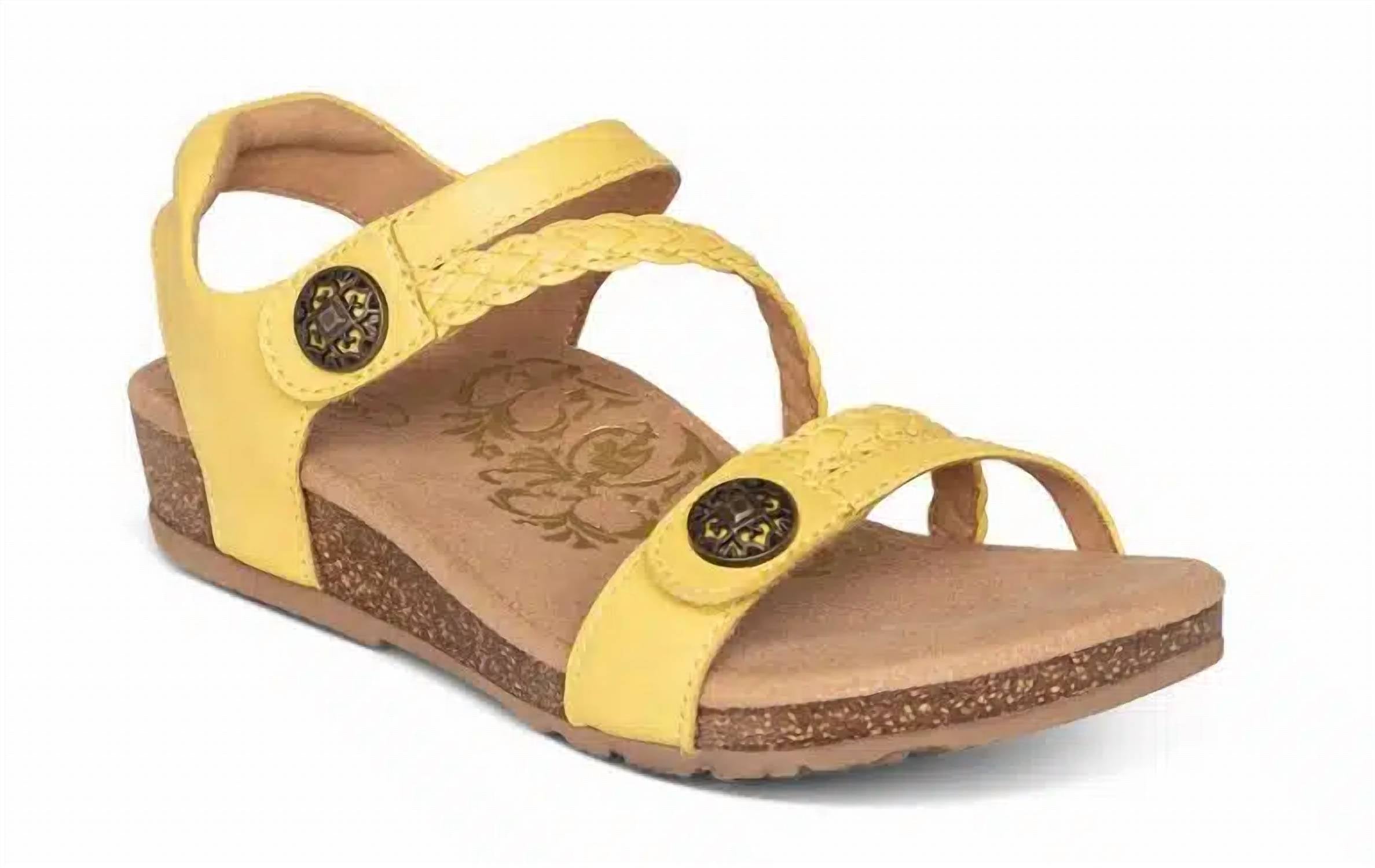 Aetrex - Women's Jillian Braided Quarter Strap Sandal