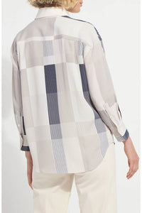 Lysse - Jessica 3/4 Sleeve Cropped Shirt