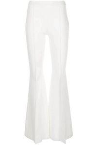 Rosetta Getty - Pintuck Wide Leg Flare Pants