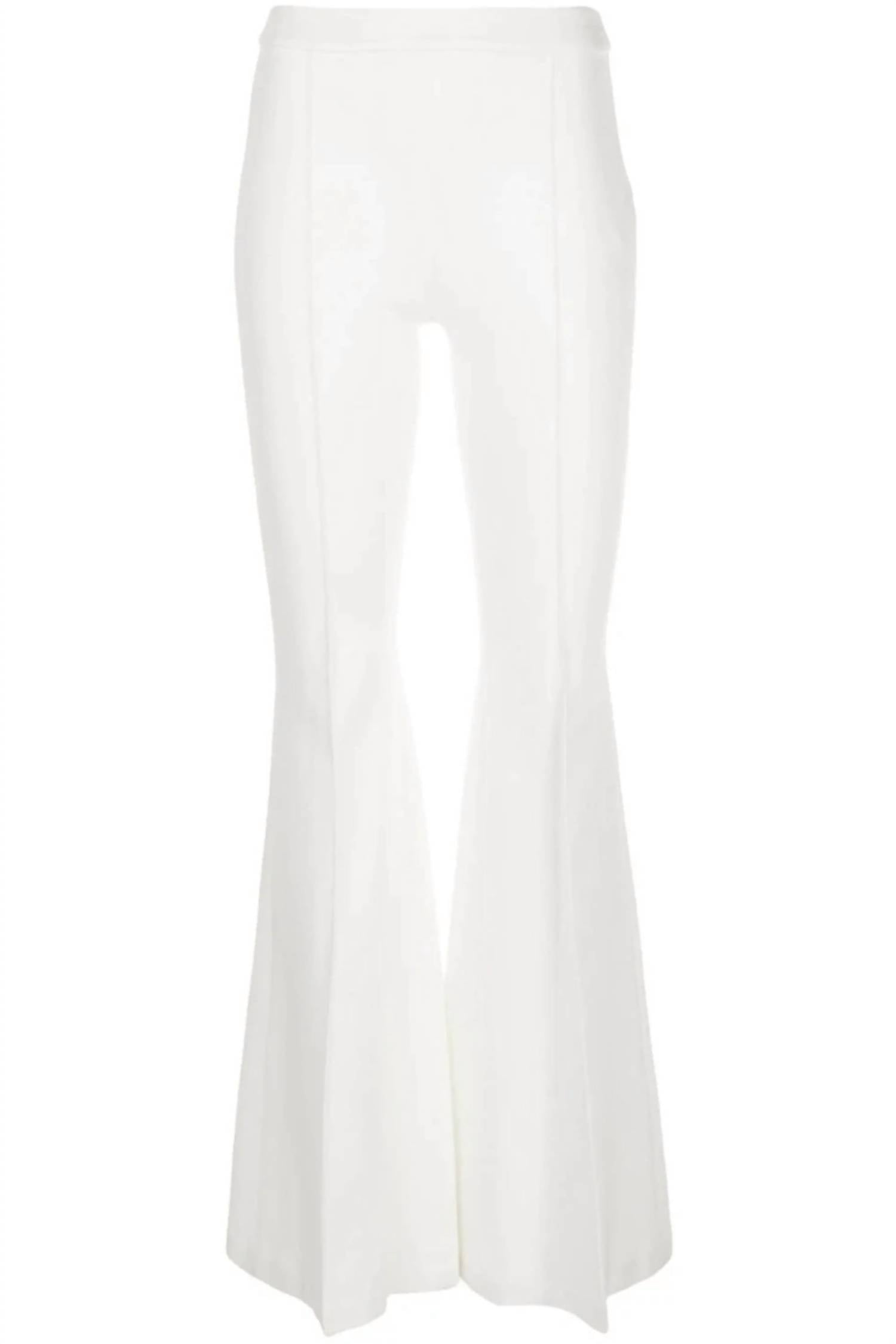 Rosetta Getty - Pintuck Wide Leg Flare Pants