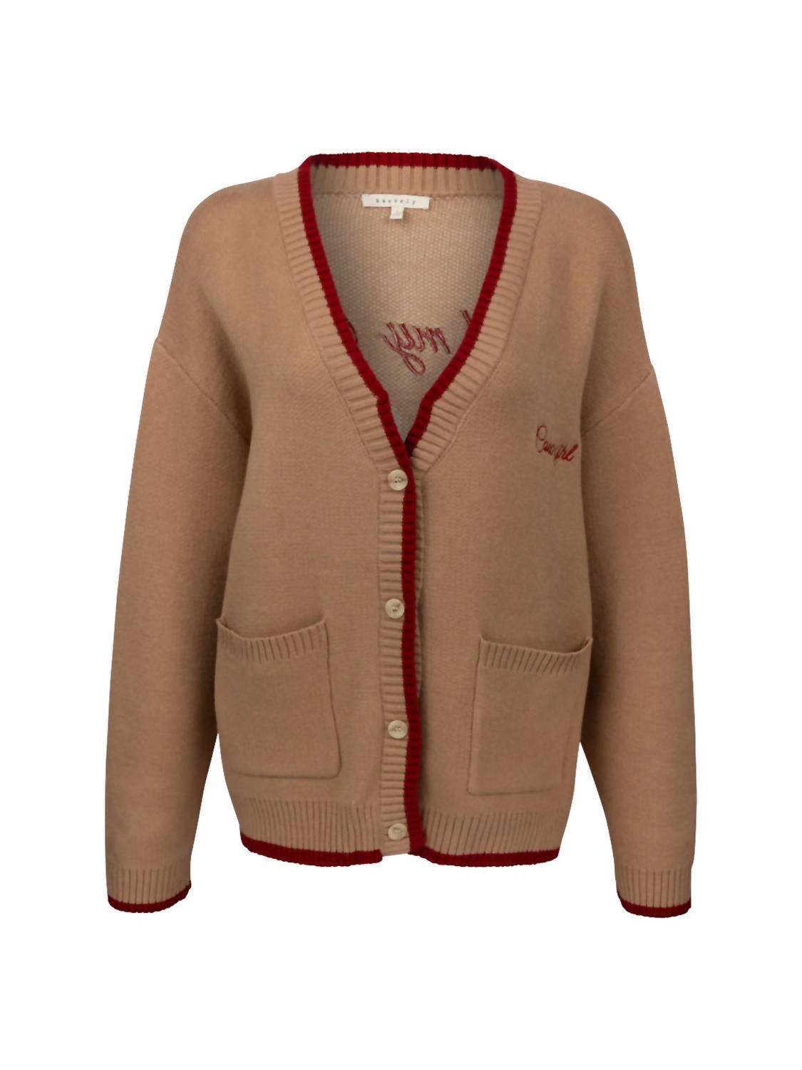 Baevely By Wellmade - Lucky Horseshoe Cardigan