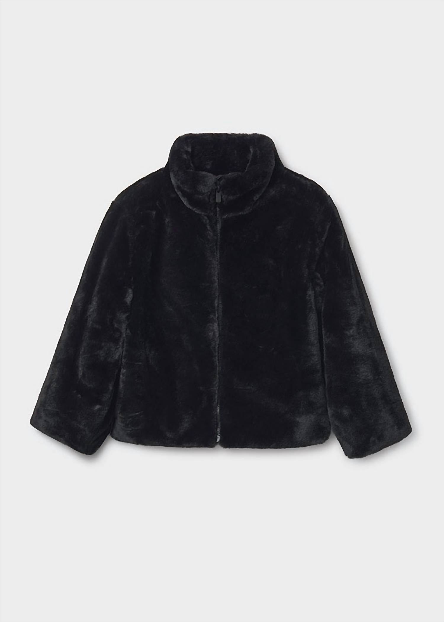 Mayoral - Girl's Faux Fur Coat