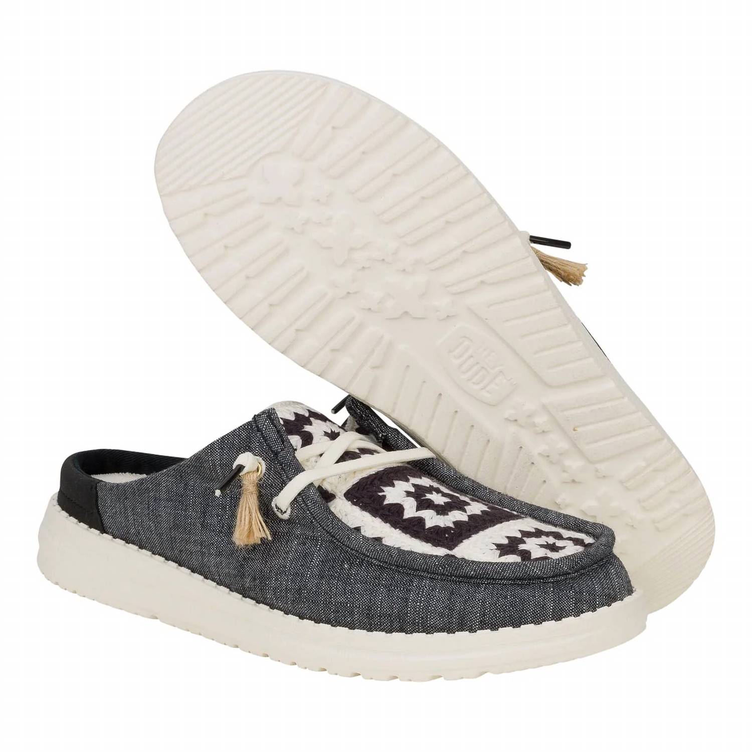 Hey Dude - Women's Wendy Slip Cottage Crochet Shoes