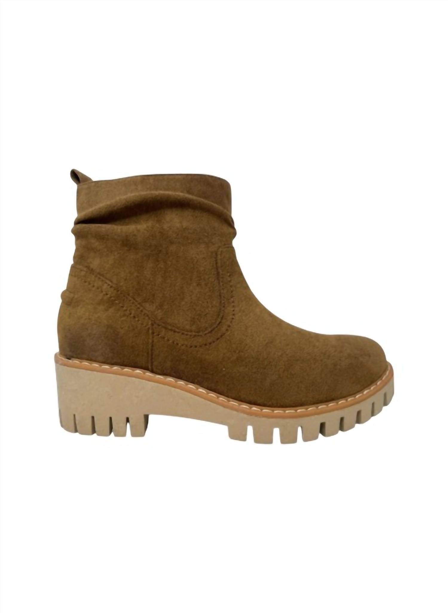Very G Women's Dashing Slouched Casual Boot in dark brown - women's shoe