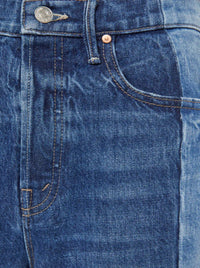 Mother - Tux Sidestepper Sneak Fray Wide Leg Jeans
