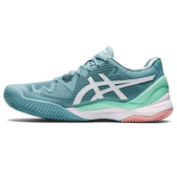 ASICS Women's Gel-resolution 8 Clay Tennis Shoes in blue - women's shoe - view 4