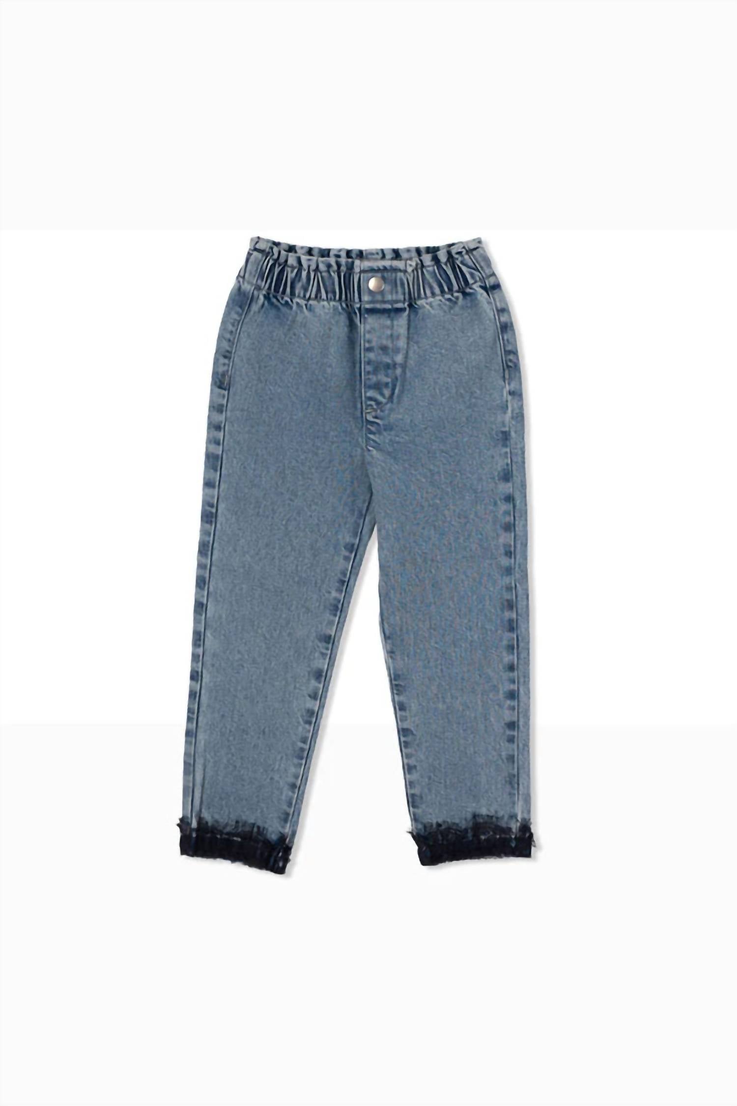 Sasha+Z - Lace Denim Pant