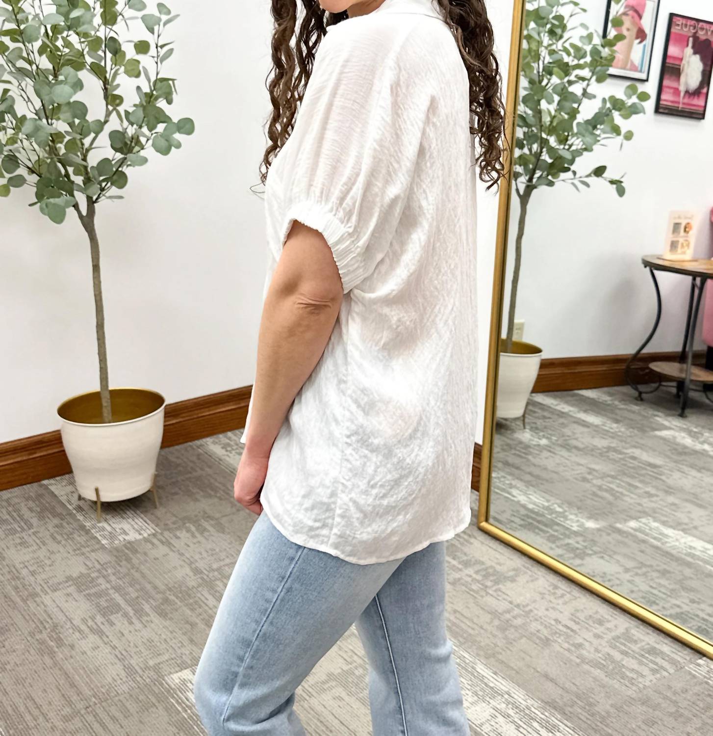 Staccato - Willow Button Up Top