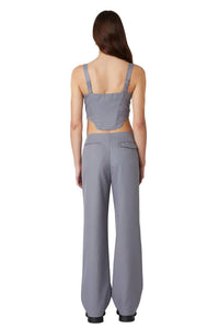 Nia - Eloise Pin Stripe Low Rise Pants