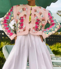 Hunter Bell - Atlas Cropped Long Sleeve Jacket