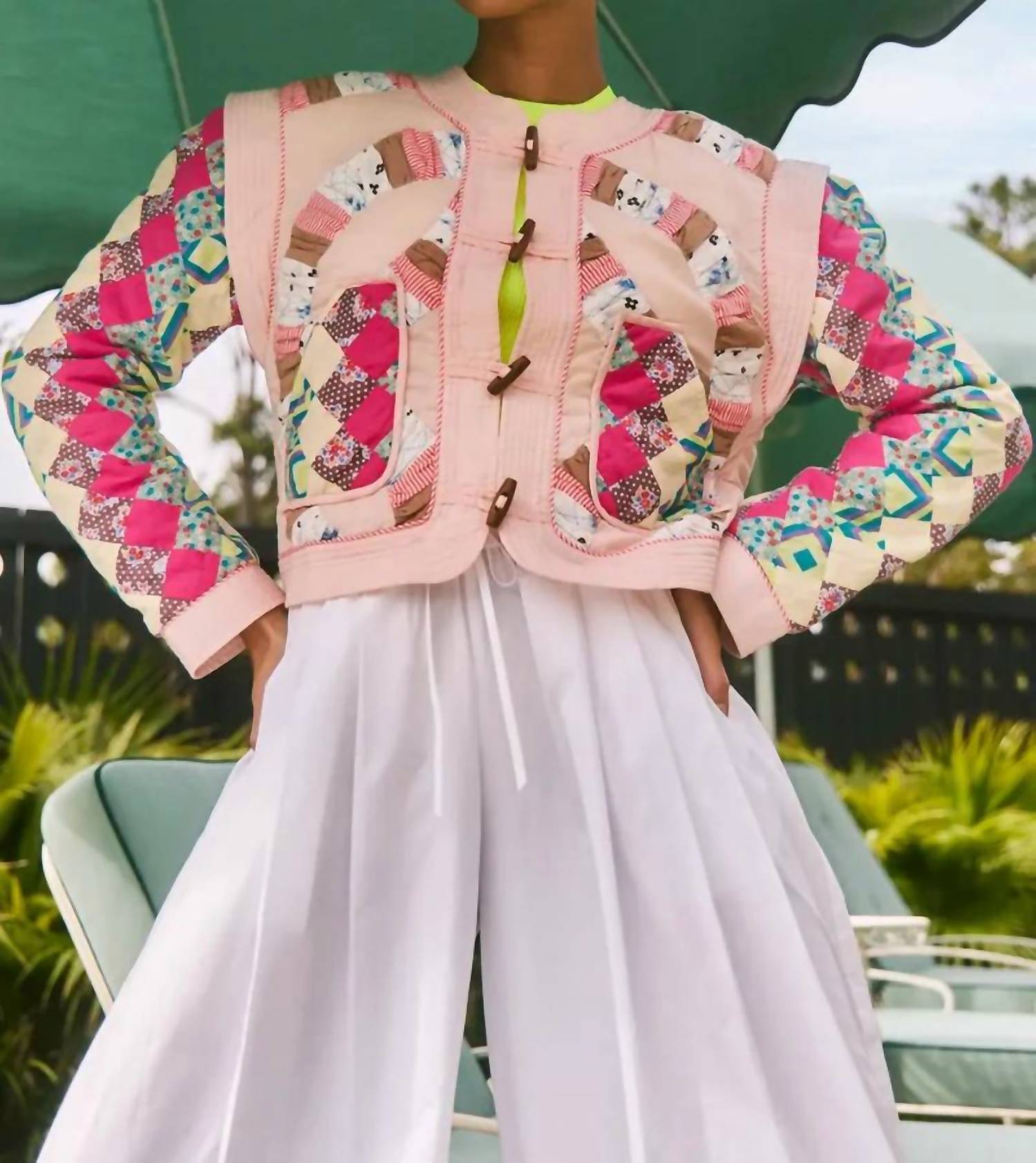 Hunter Bell - Atlas Cropped Long Sleeve Jacket