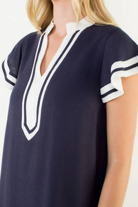 Thml - Flutter Sleeve V-Neck Dress