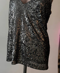 Fifteen Twenty - Women's Sleeveless Sequin Cami