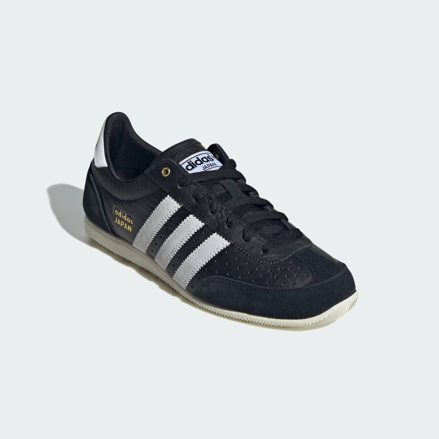 adidas Women's Japan Shoes in core black cloud white - women's sneaker - detail view