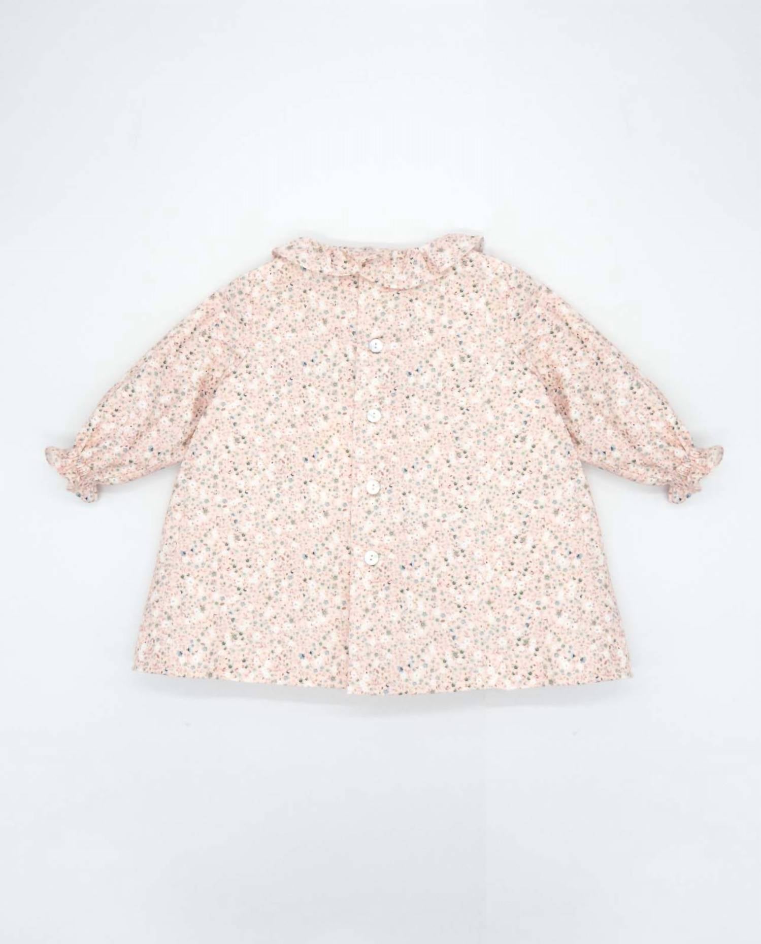 Fina Ejerique - Girl's Handsmocked Flower Dress