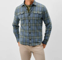 Johnnie-O - Labrador Tartan Plaid Shacket
