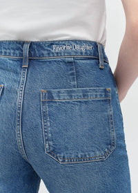 Favorite Daughter - Mischa Wide Leg Shortie Jean