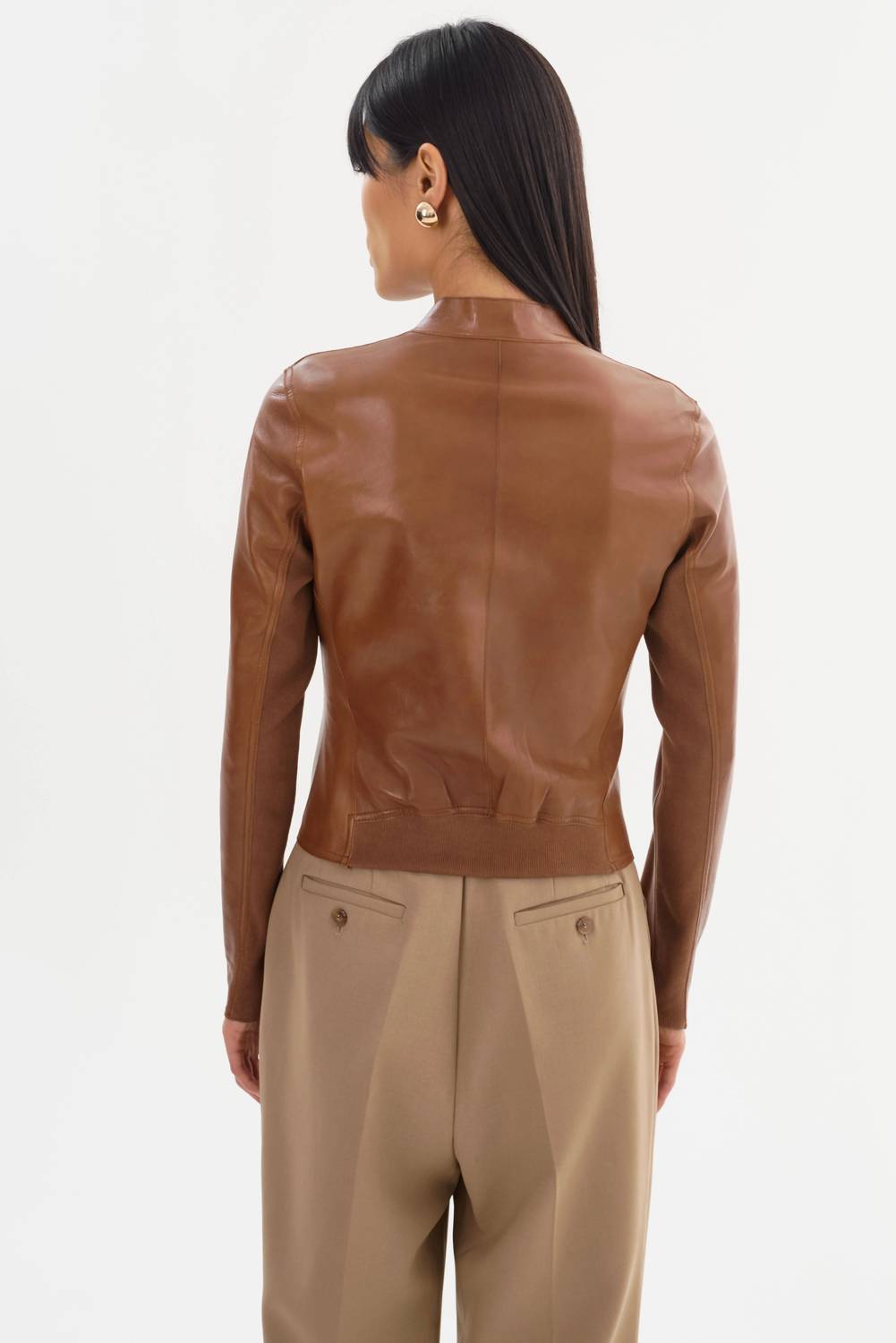 Lamarque - Chapin Reversible Leather Bomber Jacket