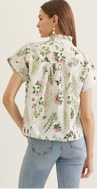 Entro - Heirloom Floral Top