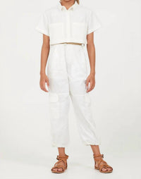 Vintage Havana - Oyster Parachute Pants