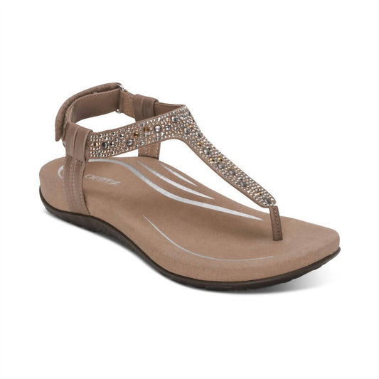 Aetrex - Women's Marni Toe Post Walking Sandal