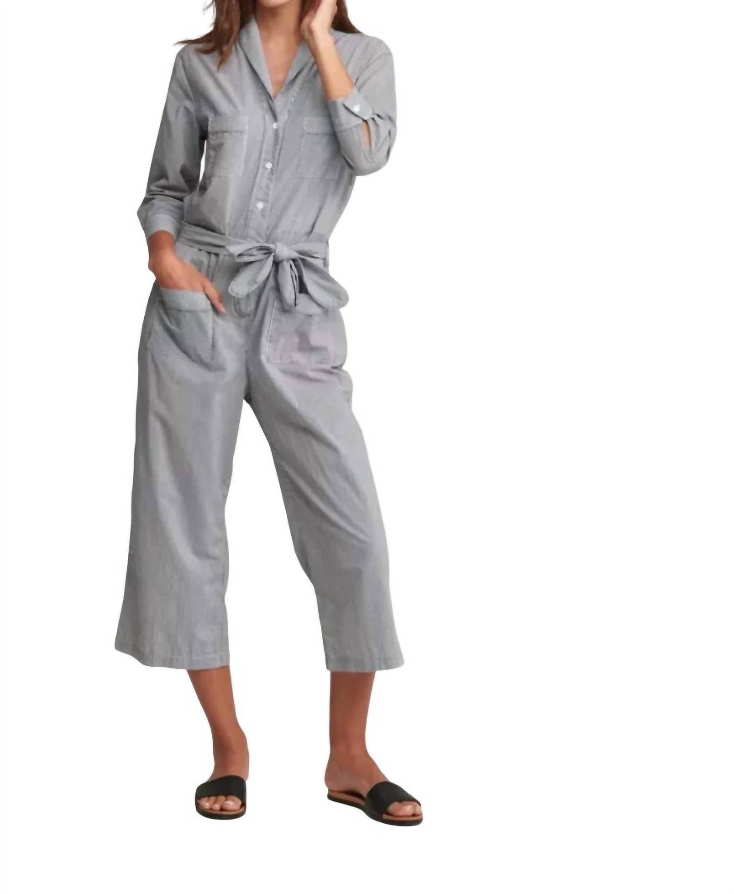 Sundays - Stripe Jumpsuit