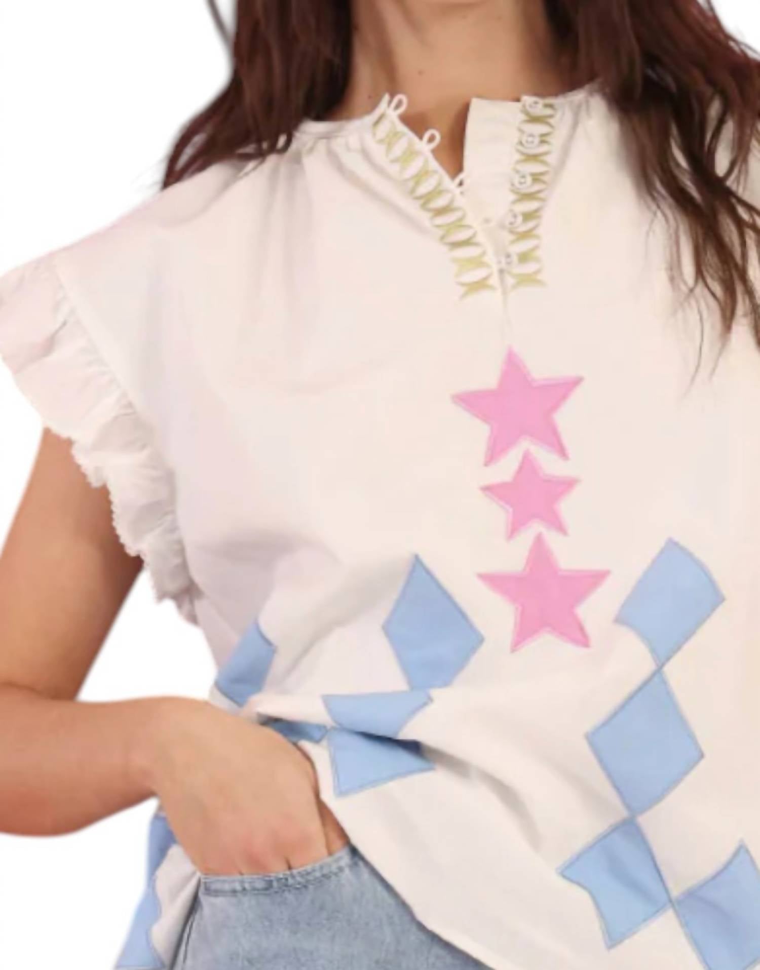 Vero Alfie - Carousel Blouse