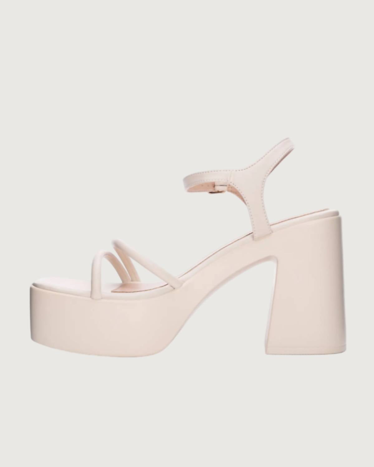 CHINESE LAUNDRY Women's Cece Platform Sandals in beige - women's heels - alternate view