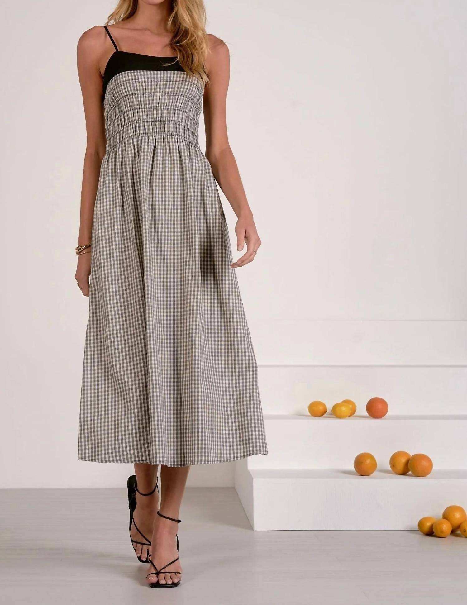 Elan - Women's Spaghetti Strap Maxi Dress