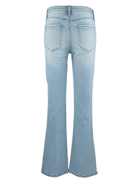 KUT FROM THE KLOTH High Rise Flare Jeans in funnel - women's jeans - alternate view