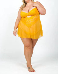 Oh La La Cheri - Charlotte Underwire Babydoll - Plus