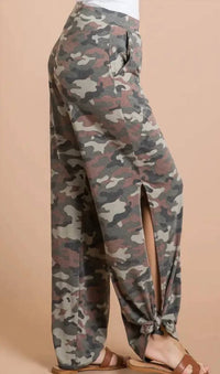 7Th Ray - Camo Tie Pants