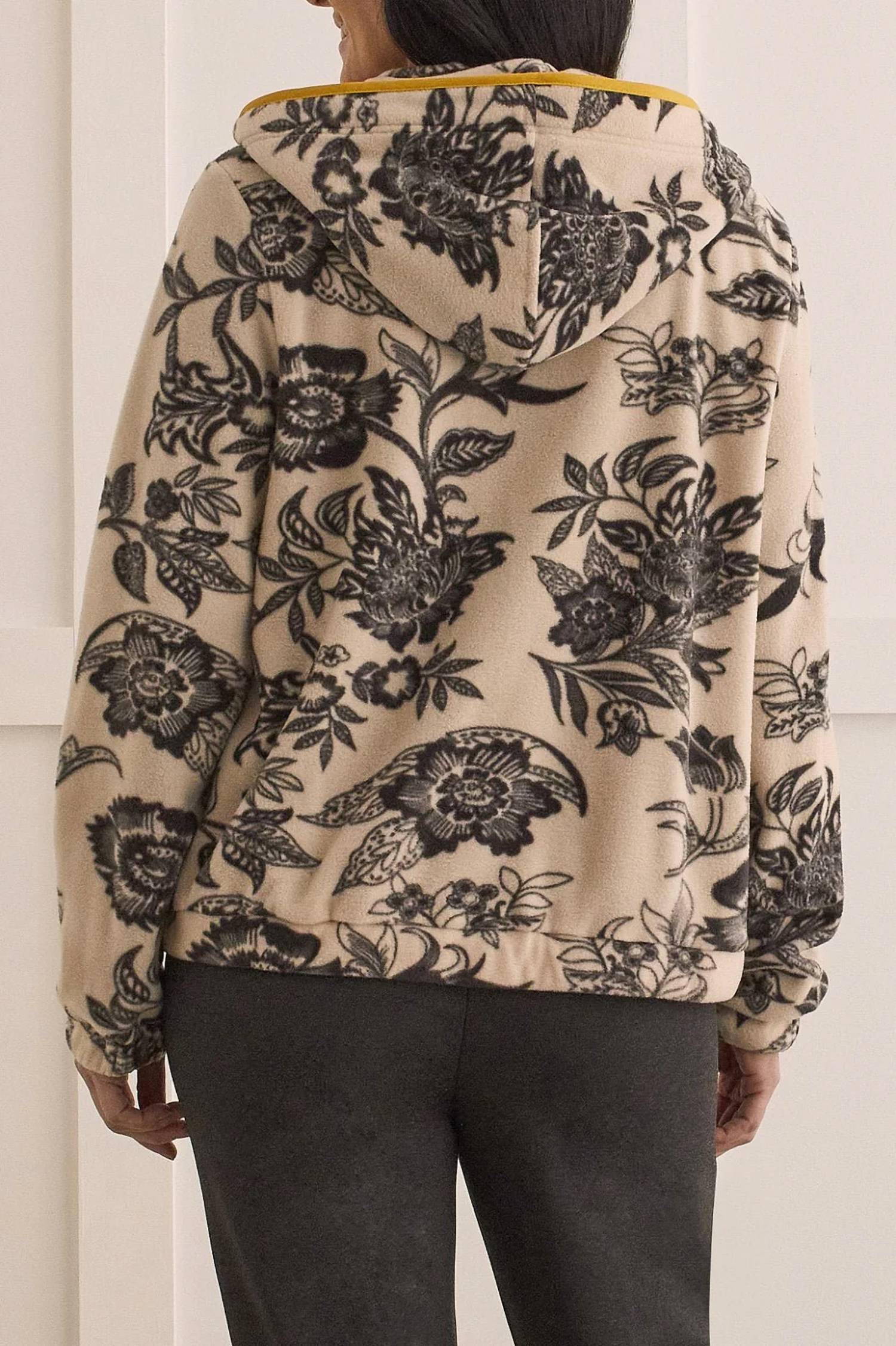 Tribal - Floral Fleece Jacket