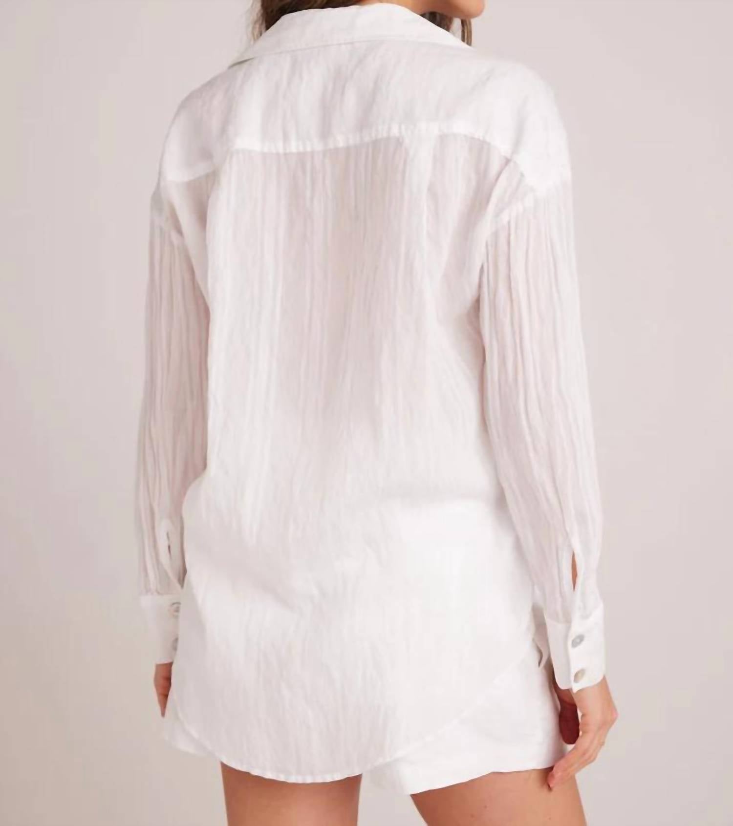 Bella Dahl - Boyfriend Button Down Shirt