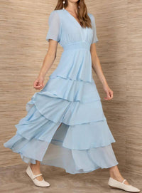 Hale Bob - Celeste Flutter Sleeves Dress