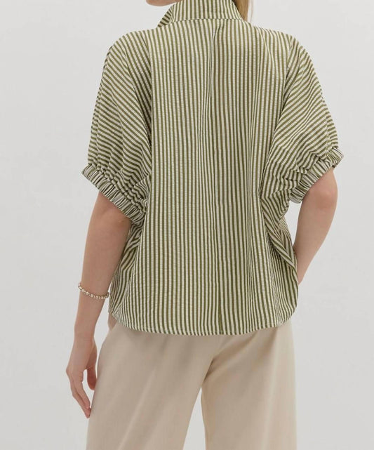 Entro - Dolman Sleeve Pullover Top