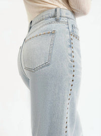 Daze - Far Out High Rise Wide Jeans