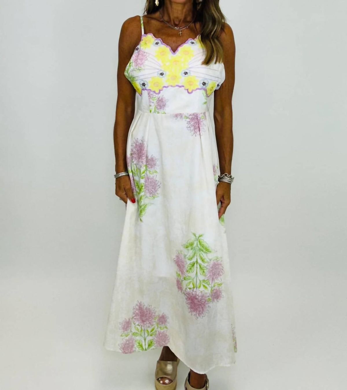 Mystree - Women's The Sunset Evening Midi Dress