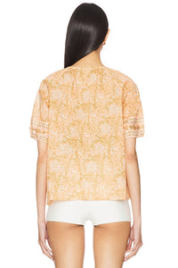 Cleobella Johanna Blouse in cecil blush - women's blouse - alternate view